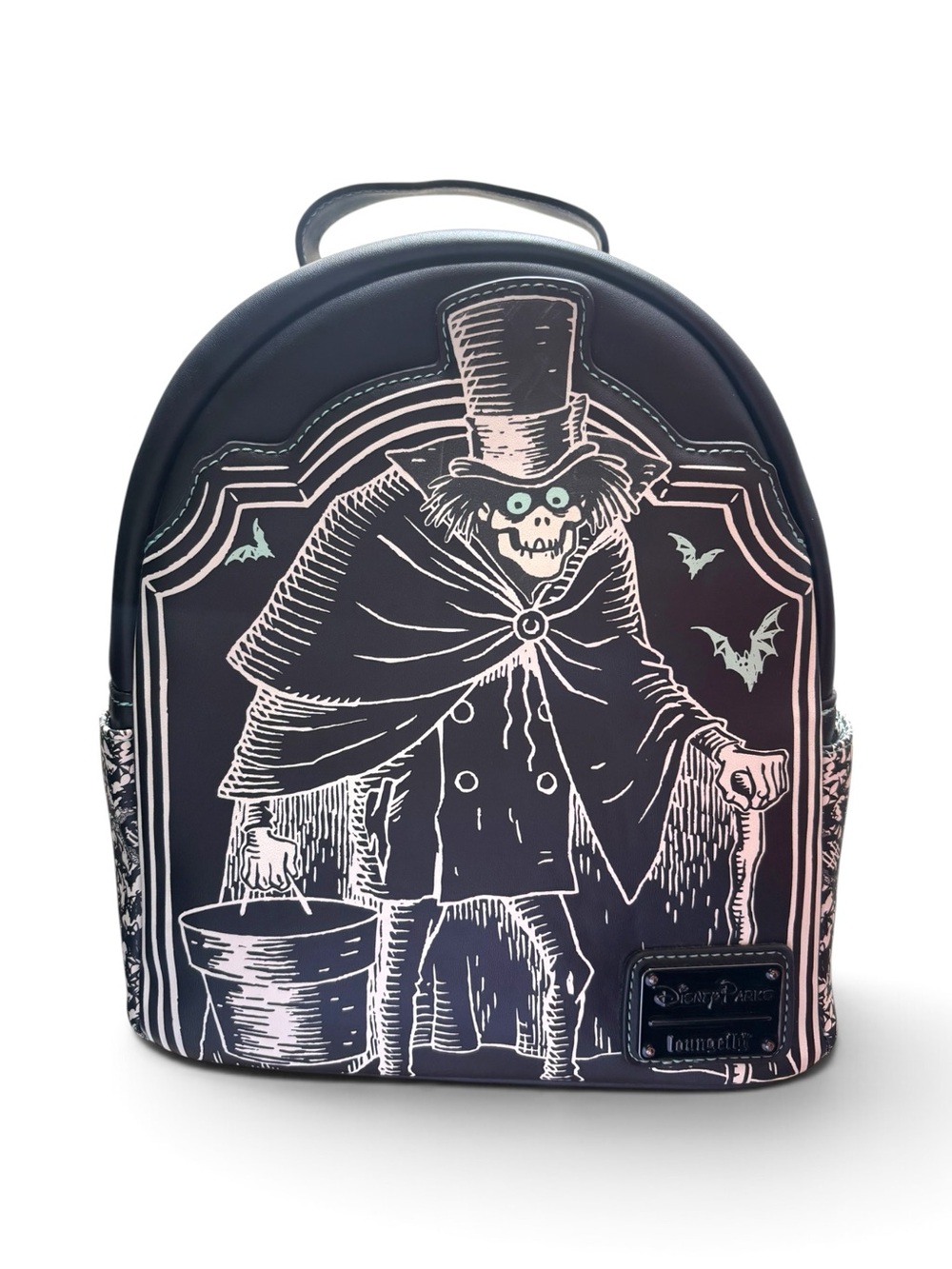 Disney Black Haunted Mansion Sketch Mini Backpack